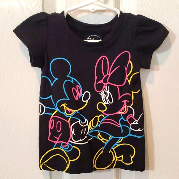 Disney 12 Months Mickey Minnie Short Sleeve Tee - Picture 1 of 2